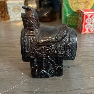 Avon Wild Country After Shave Western Saddle Bottle Vintage no box